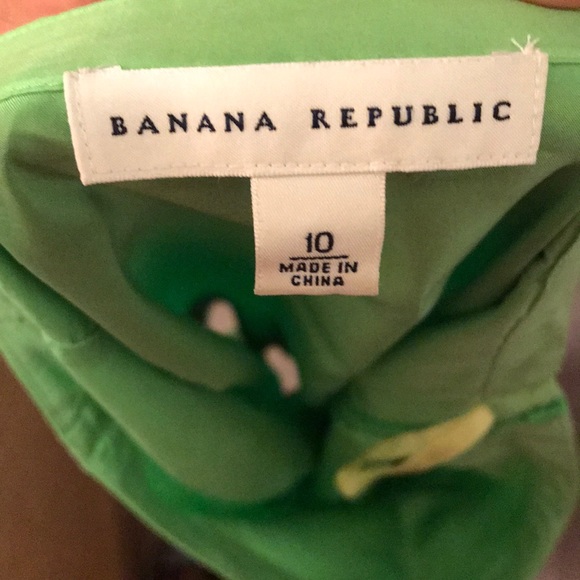 ⭐️3 for $29 Banana Republic Chartreuse Midi Skirt - Picture 5 of 6